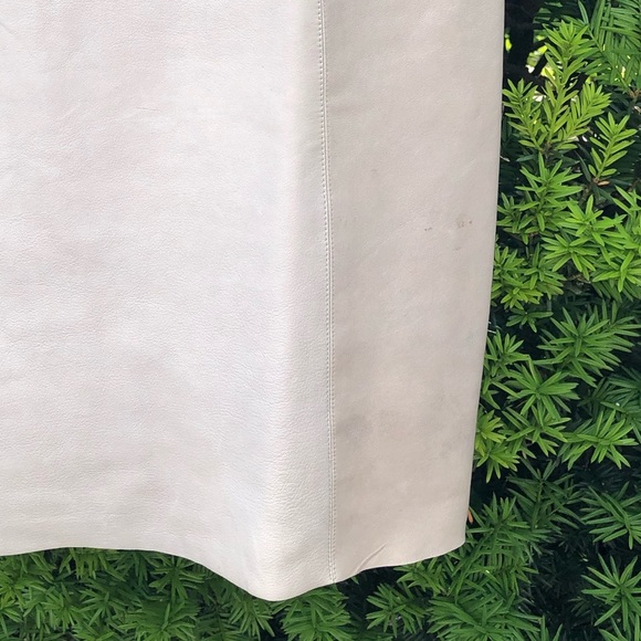 SACHIN & BABI**US 4**Soft Gray Leather Dress**EUC - Picture 6 of 8